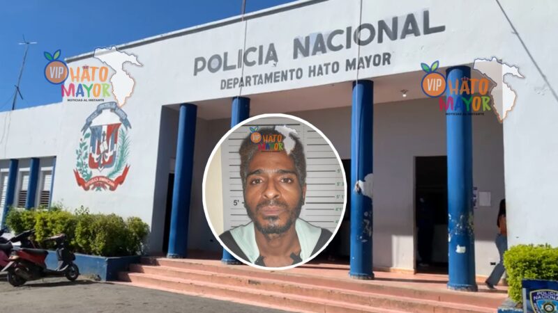 PN apresa presunto autor de penetrar a vivienda y robar $2,000 doláres en Hato Mayor