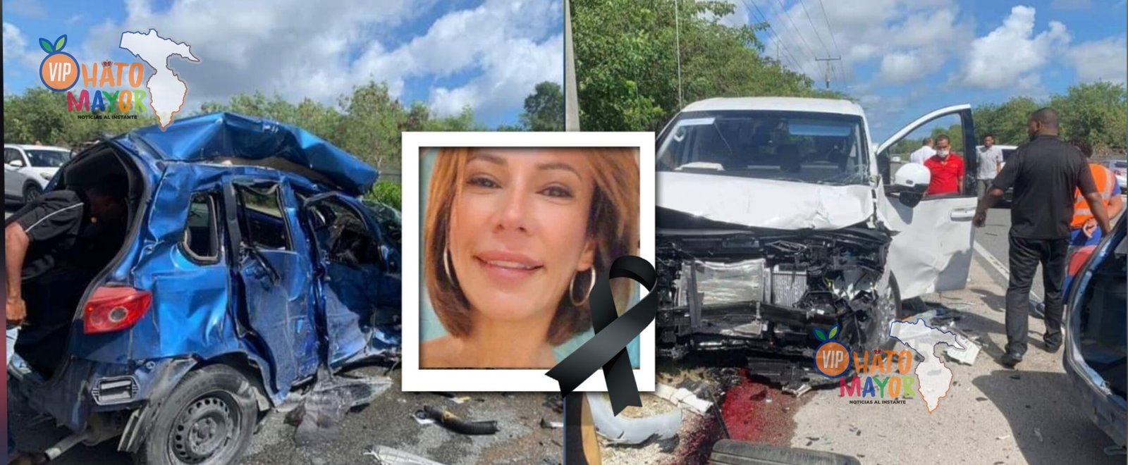 Venezolana muere en aparatoso accidente de tránsito en Bávaro
