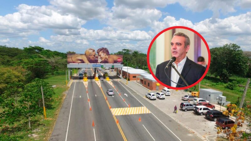 Abinader anuncia fin del “peaje sombra” en la autopista de Samaná