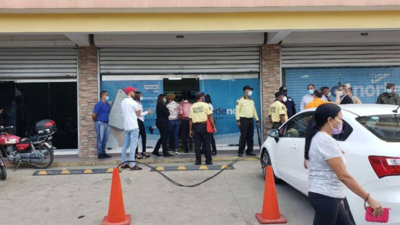 Asaltantes amarran guardián y roban RD$138,000 oficina de Edenorte en Santiago