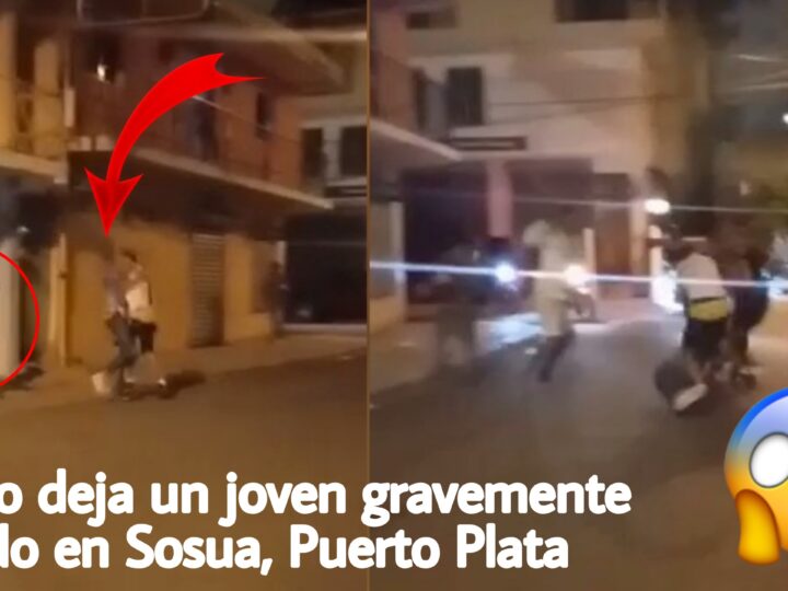 (VIDEO) Trifulca entre jóvenes deja una persona gravemente herida por arma blanca en Sosua, Puerto Plata