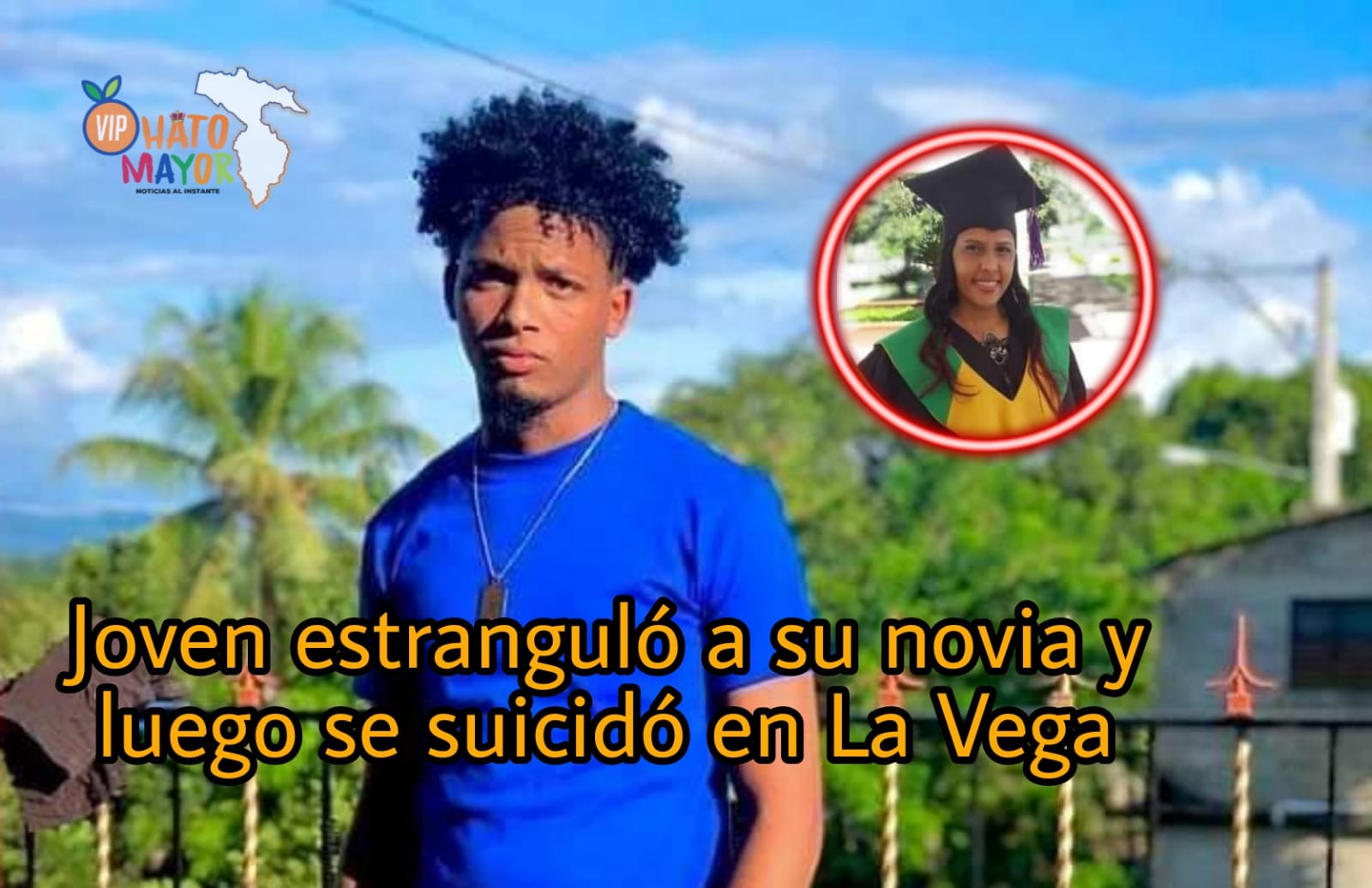 Joven estrangula su ex novia y luego se suicida en La Vega