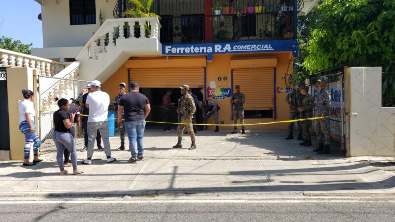 Desconocidos asesinan propietario de comercio en Santiago