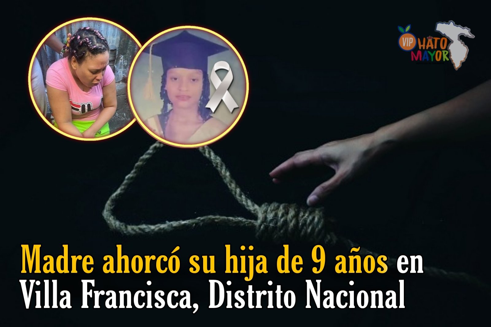 Madre le quita la vida a su hija de 9 años - VipHatoMayor.com