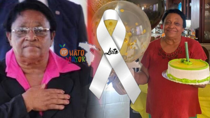 Fallece la profesora Hilda Chávez en Hato Mayor
