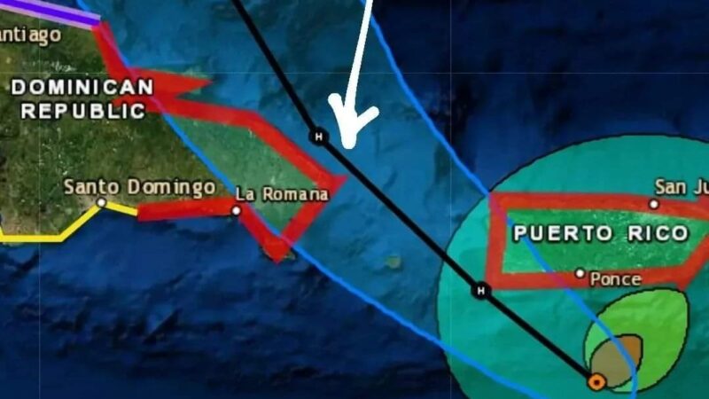 Fiona se convierte en huracán y se acerca más al Este de RD