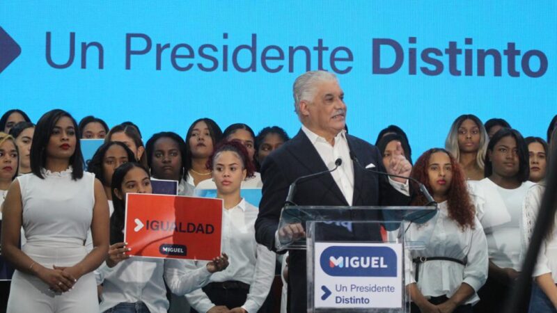 Miguel Vargas formaliza aspiración presidencial “para hacer volver la esperanza de la gente”