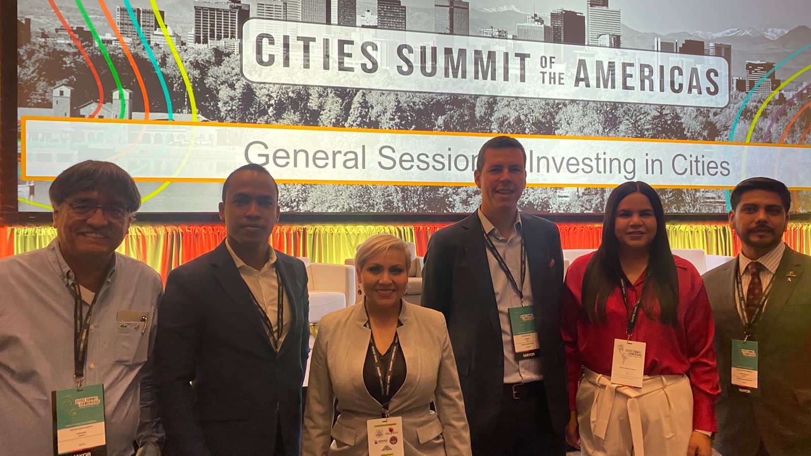 Alcalde Raymundo Ortiz (Rafa) participa en «Cumbre Ciudades de las Américas 2023» en Denver Colorado