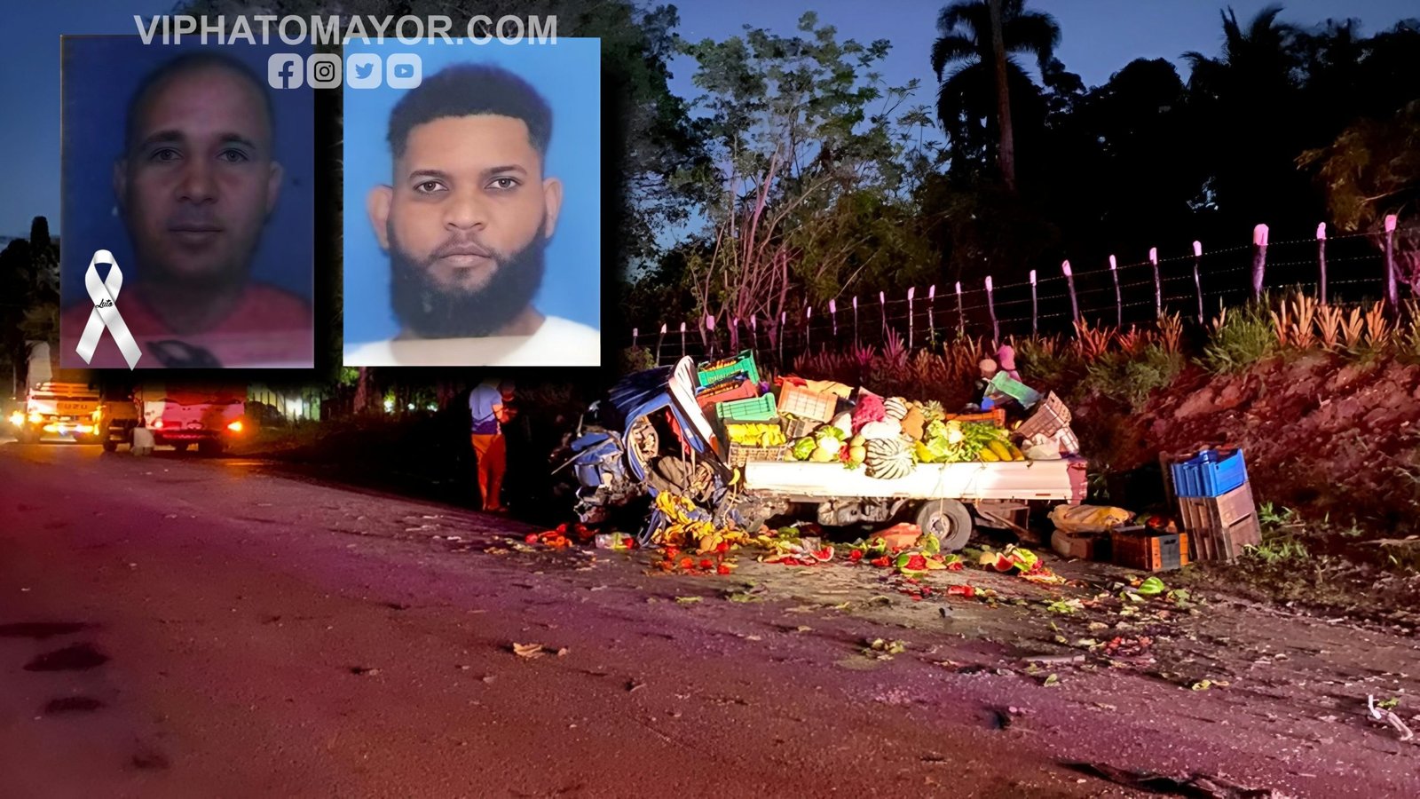 Un muerto y un herido en accidente de tránsito en la carretera Hato ...