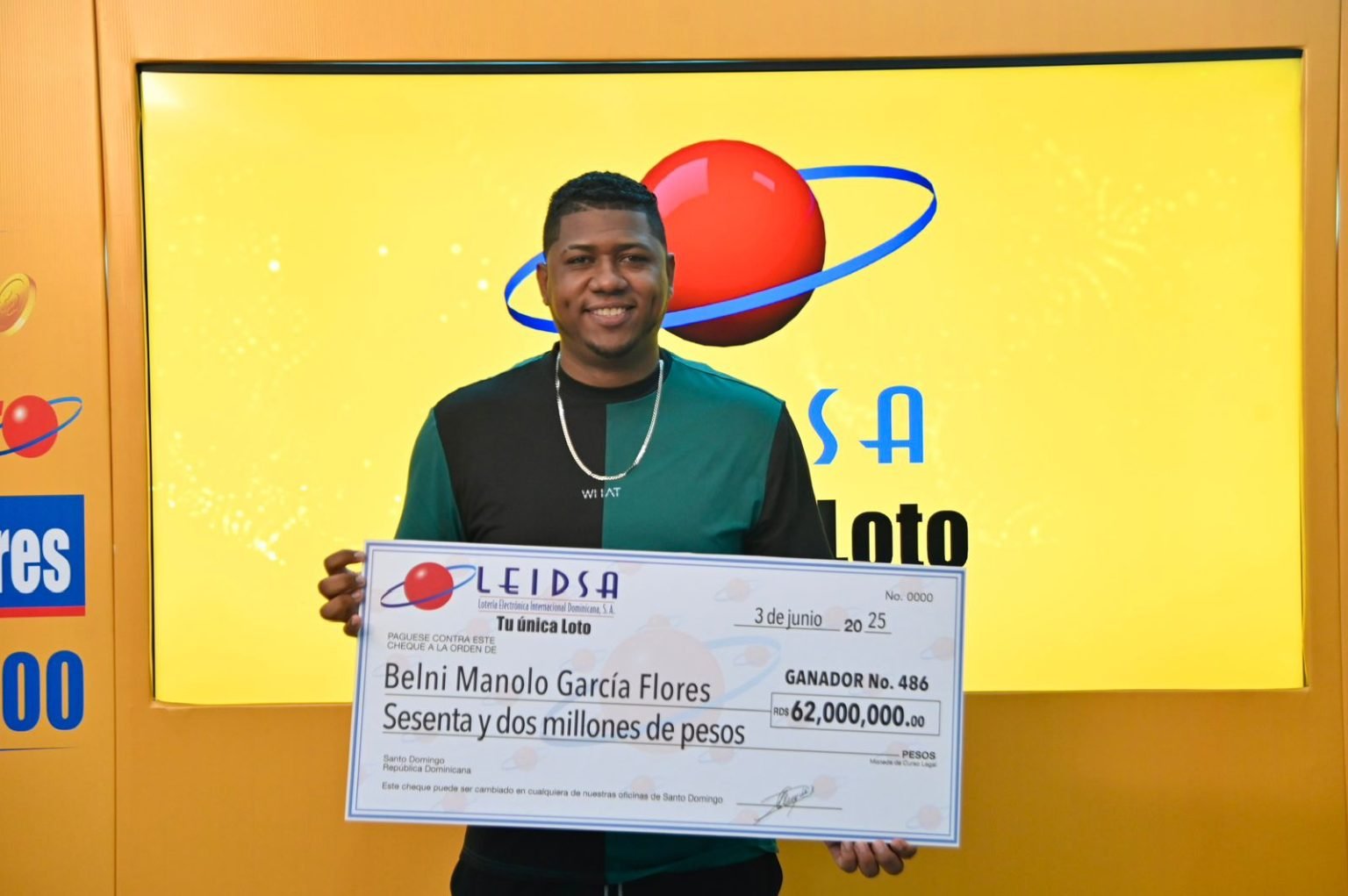 Voy a poner a mi abuela lo más cómoda posible», dice ganador de 62 millones  de LEIDSA - VipHatoMayor.com