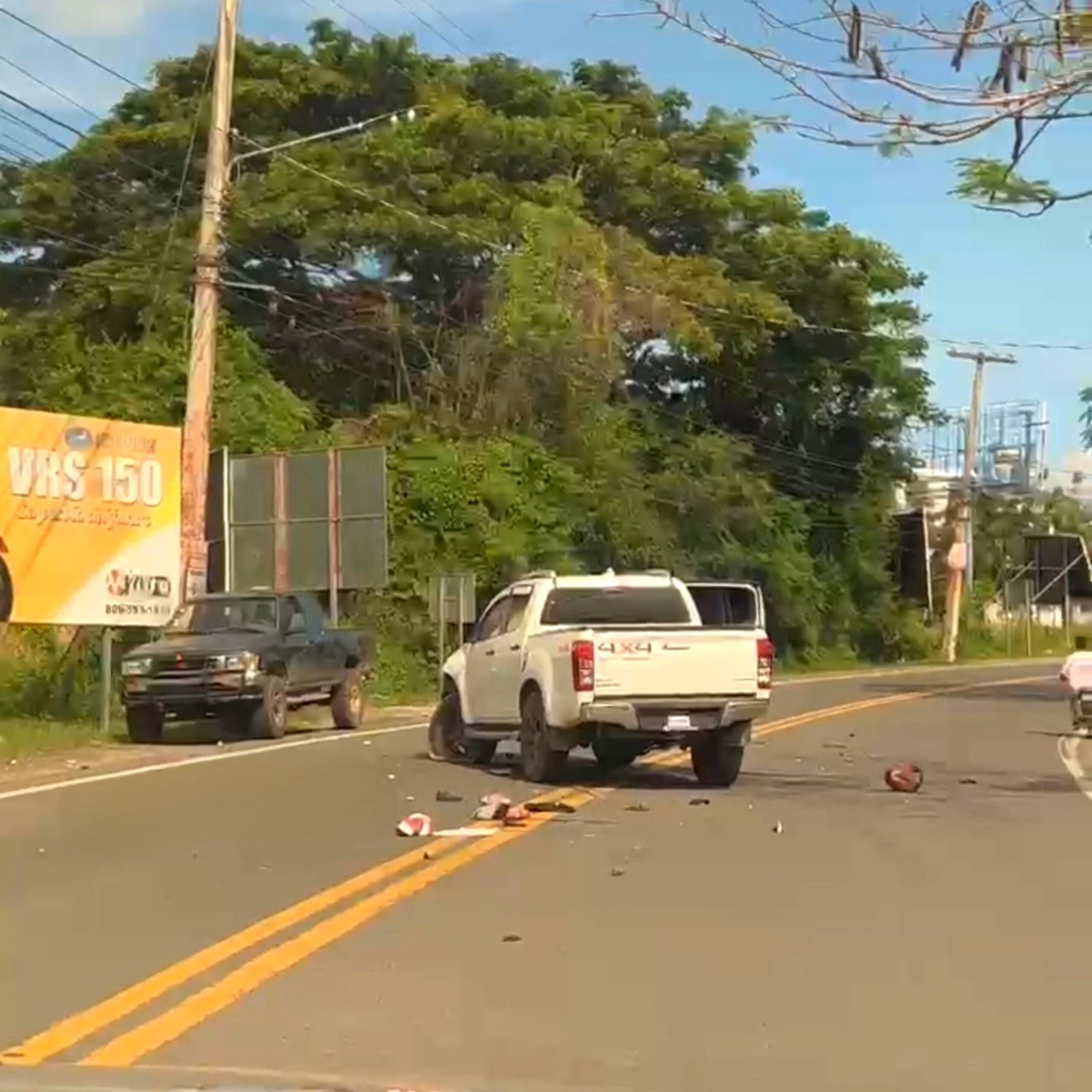 Accidente deja heridos a un hombre y su hija de 10 años en la salida ...